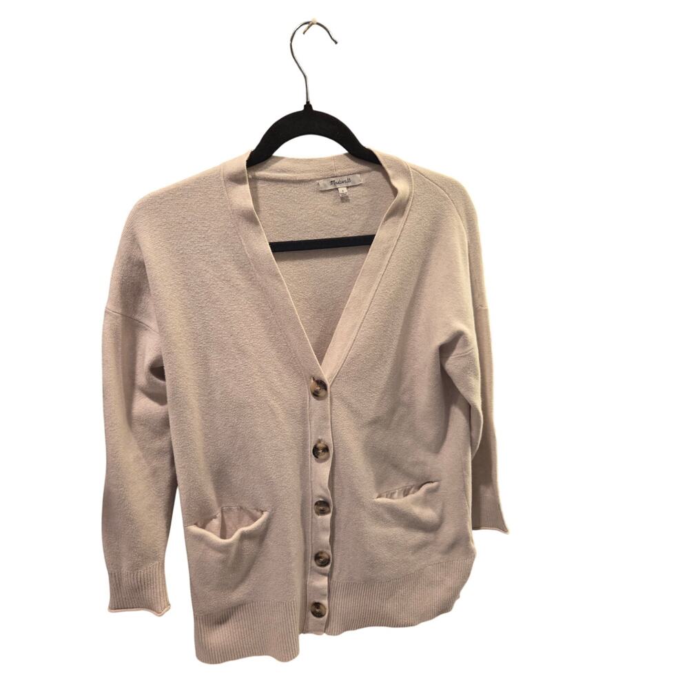 Madewell Cardigan Sweater - Cream Color
